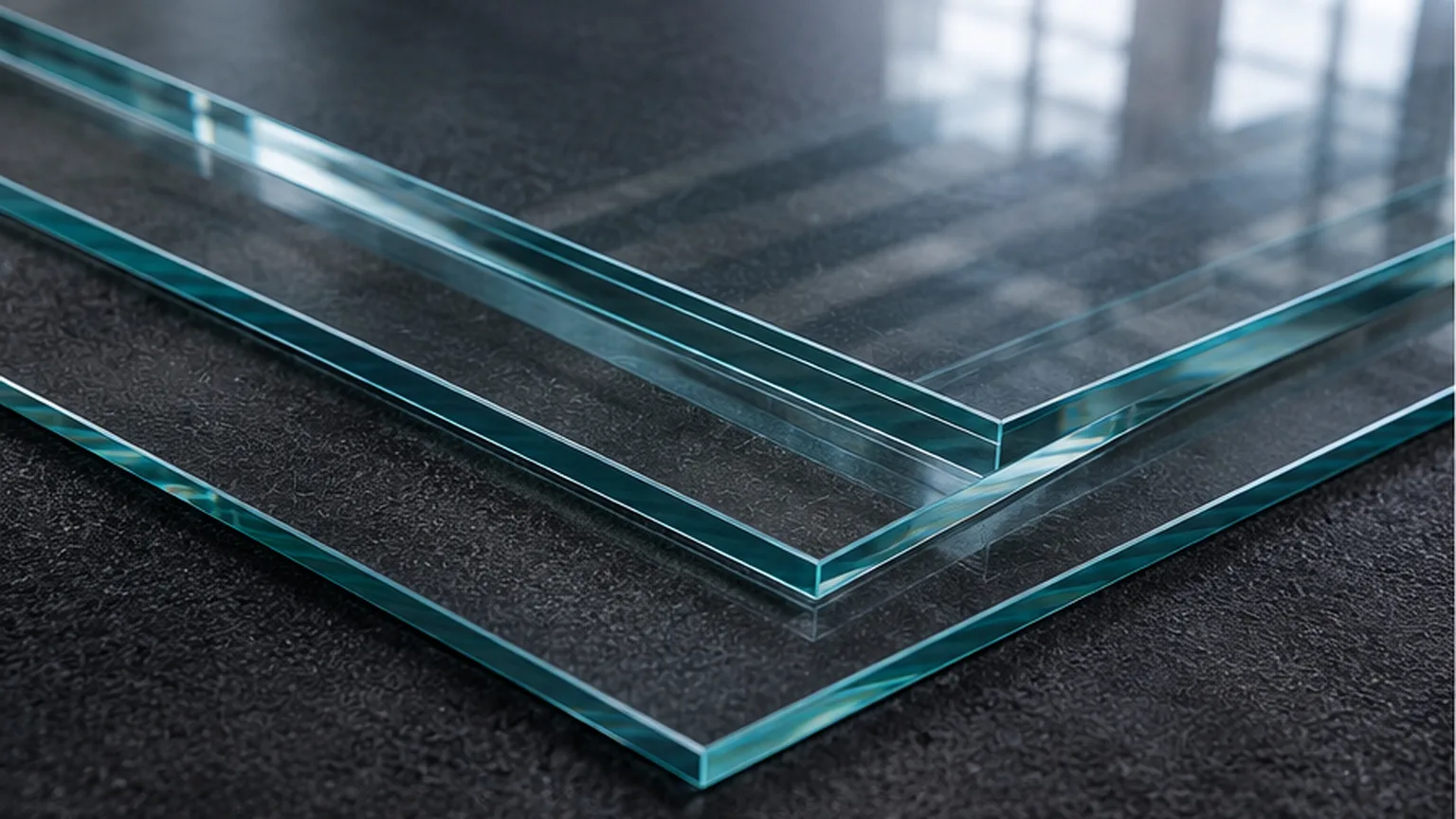 DeShen Glass custom cut clear tempered glass 0001 image