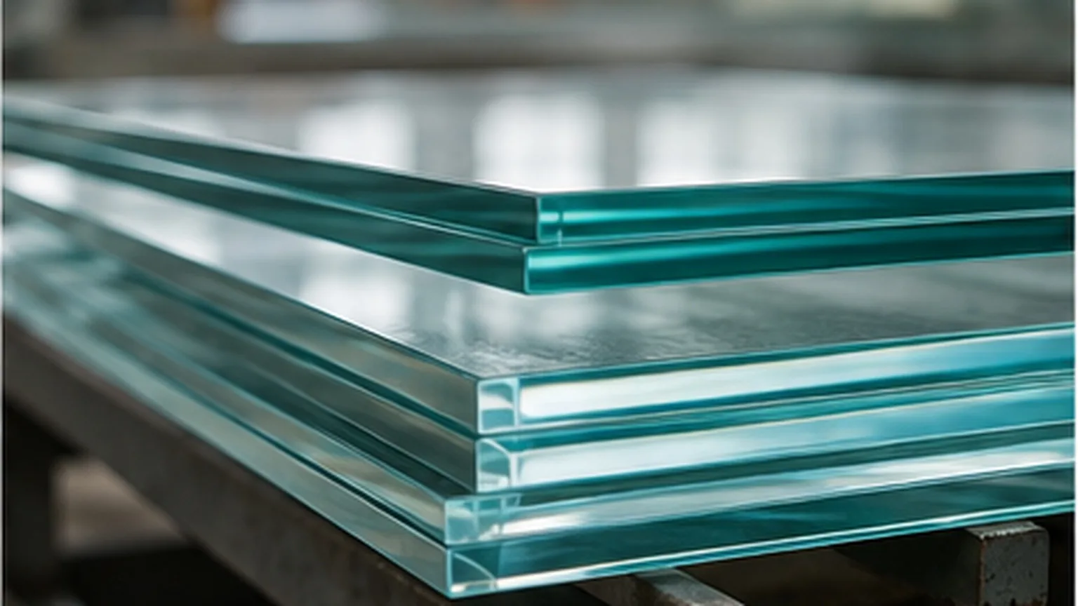 DeShen Glass custom cut clear tempered glass 0004 image